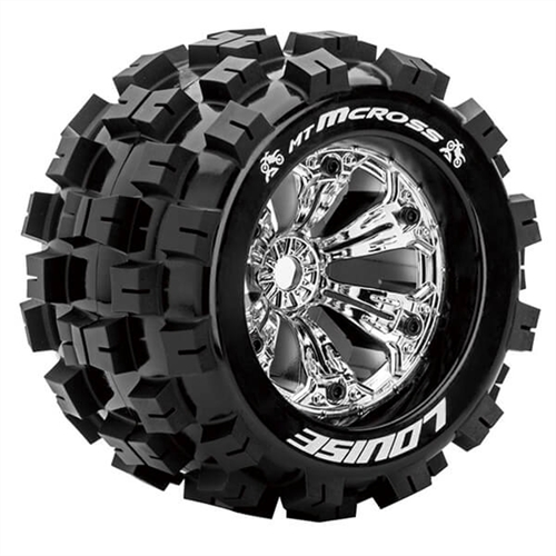 LOUISE RC MT-MCROSS 1/8 SPORT 1/2 OFFSET/CHROME EP E-REVO F